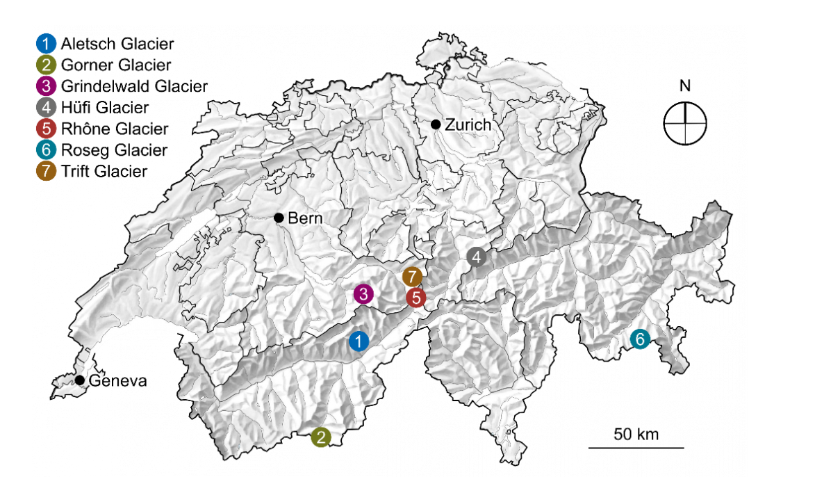 Mapa con las posibles nuevas centrales hidroeléctricas