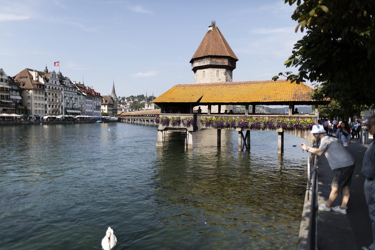Lucerne s Chapel Bridge