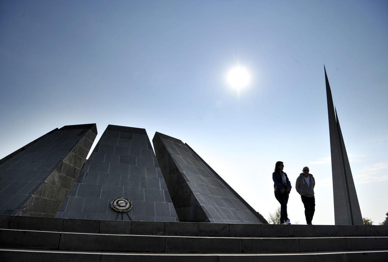 Memoriale sul genocidio armeno a Erevan.