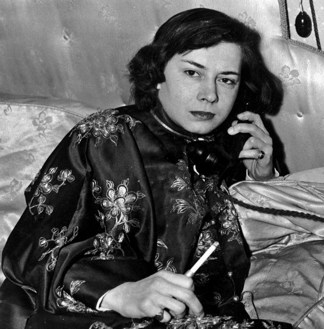 woman on phone