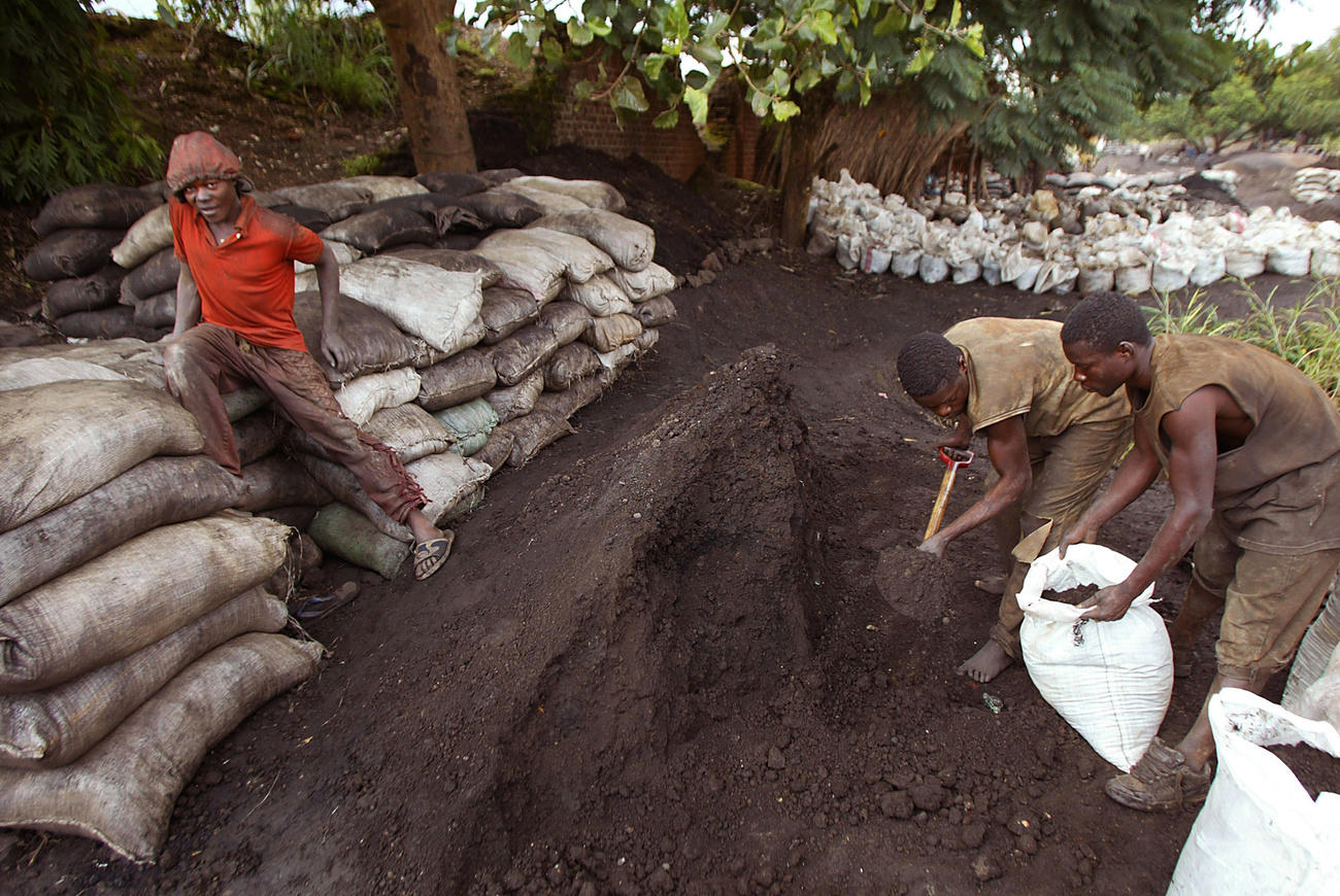 Artisanal cobalt mining in DRC