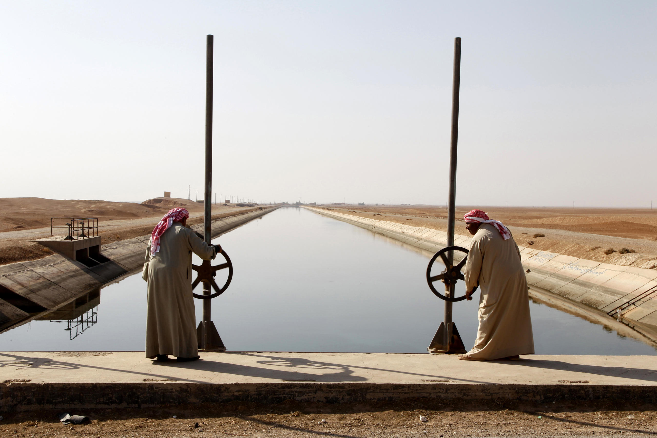 canal en Syrie