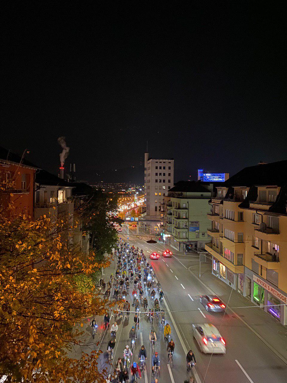 Critical Mass in Zürich