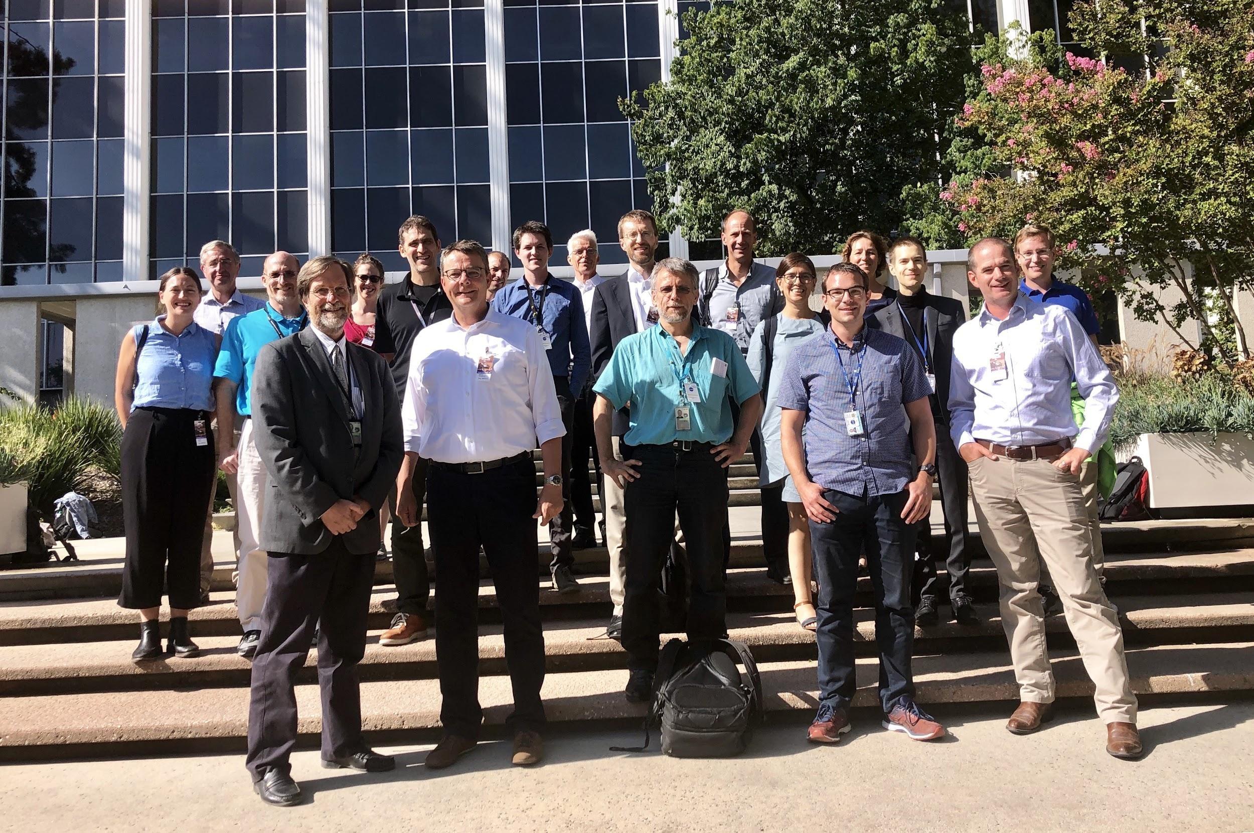 NASA JPL and Swiss scientists, researchers and management who are part of the collaboration
