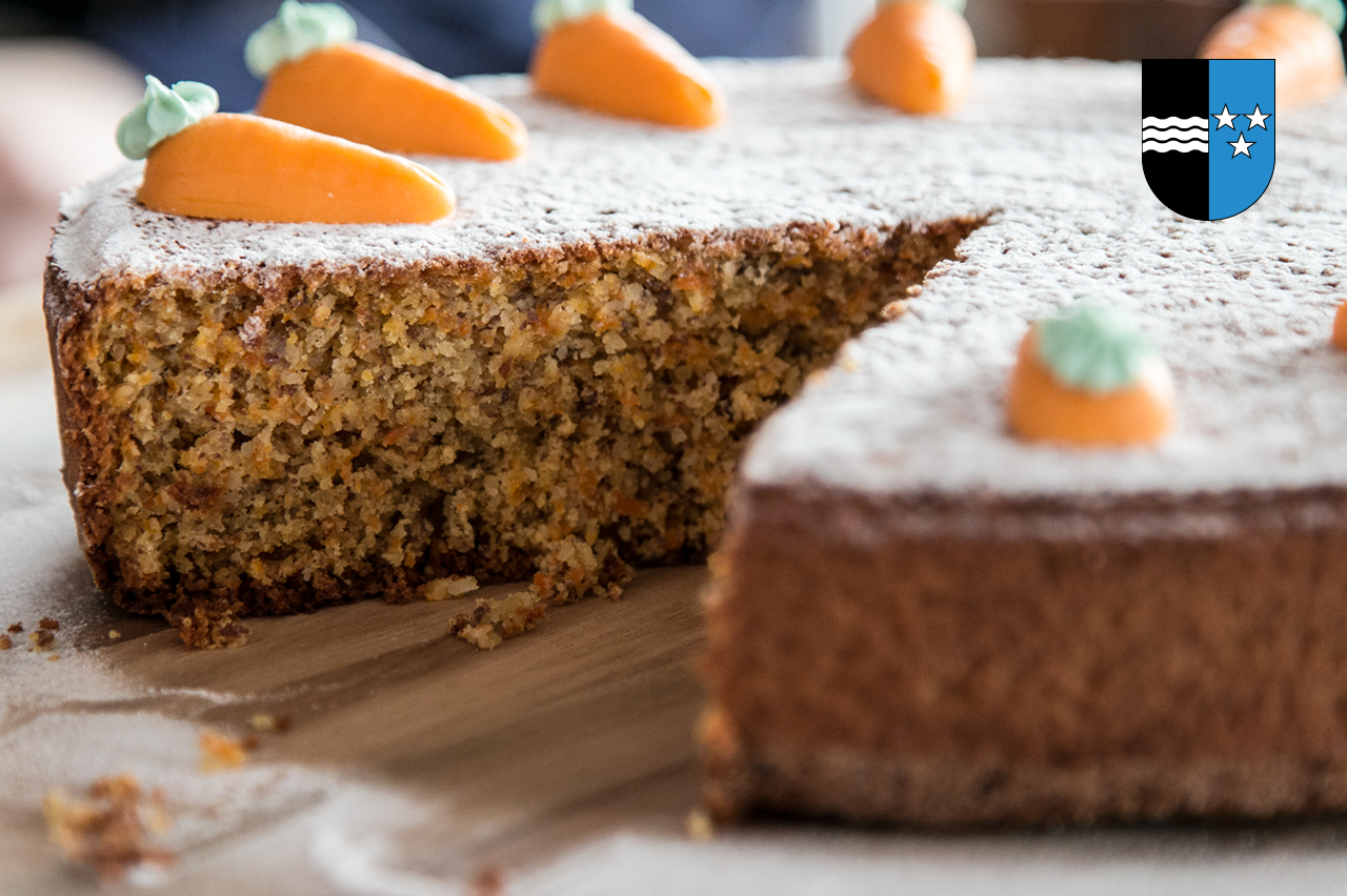 le célèbre gâteau aux carottes argovien.