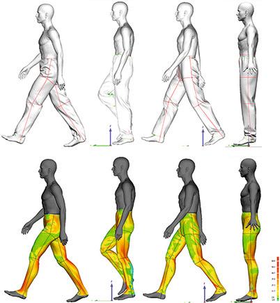 sketch of man in ski pants