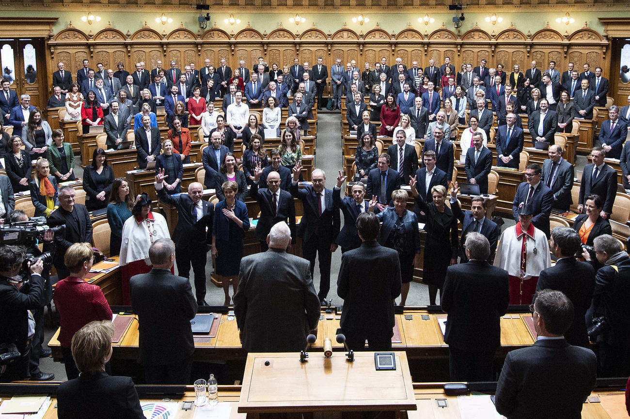 sala del parlamento