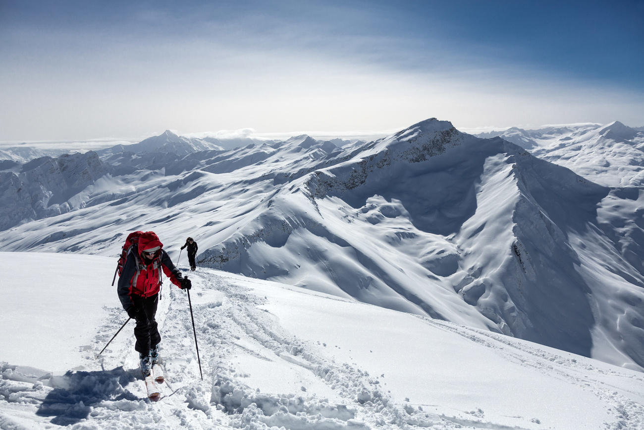 An ascent of the 2,855-metre Tällihorn in southeastern Switzerland