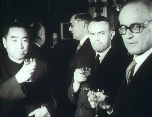 周恩来和瑞士国家领导人