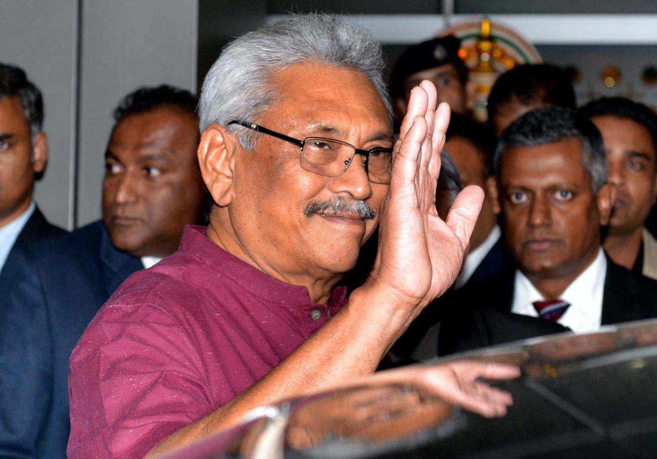 Sri Lankan President Gotabaya Rajapaksa