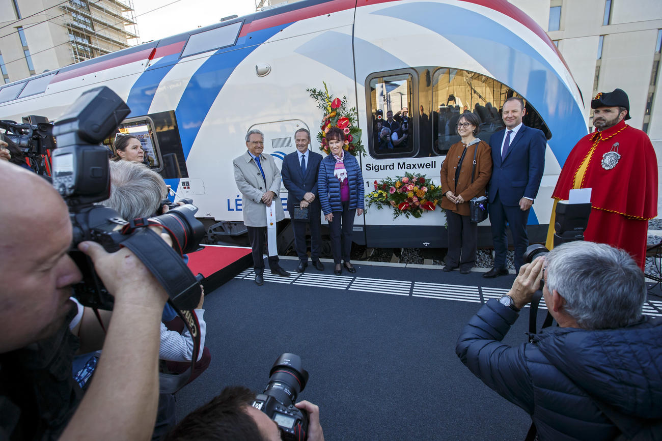 Official inauguration ceremonies were held in cantons Vaud, Geneva and in neighbouring France