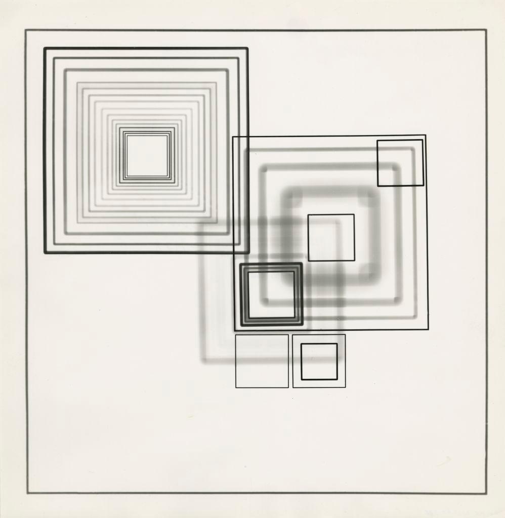 1978年に制作された図式的なフォトグラム