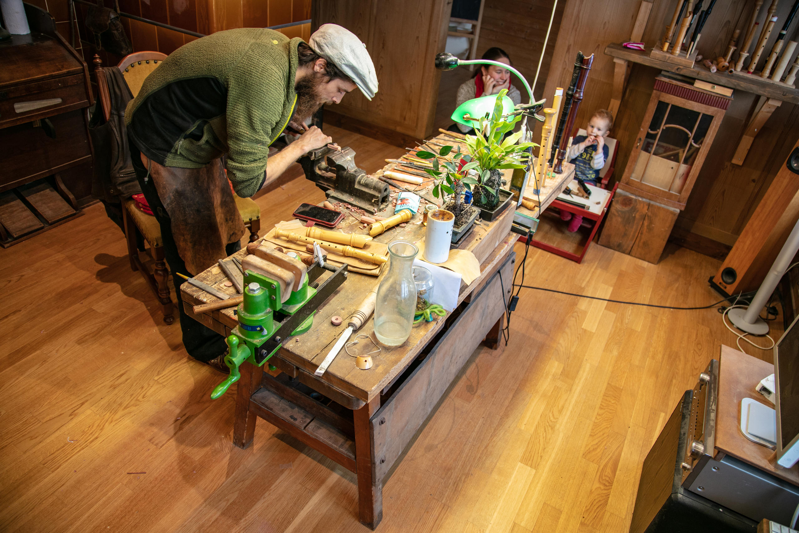 Atelier des Flötenbauers