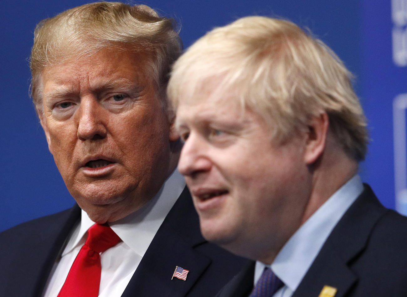 Donald Trump and Boris Johnson