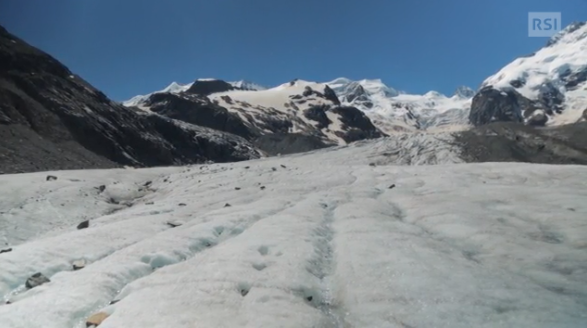 Le distese di ghiaccio sulle Alpi rischiano di scomparire nei prossimi decenni.