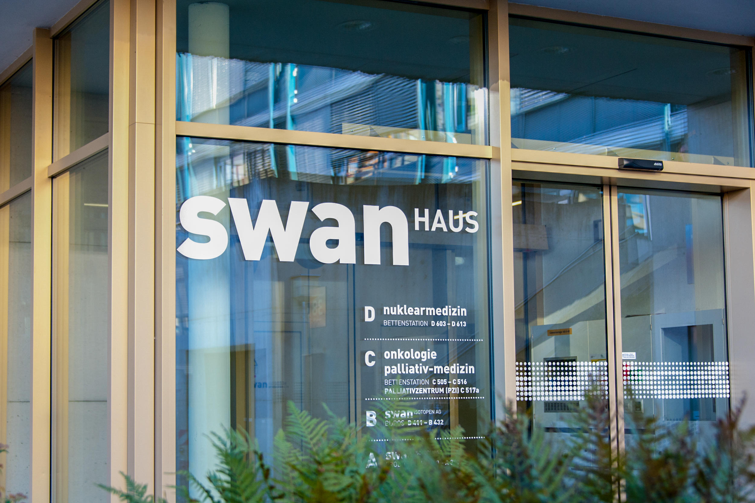 Das Swan Haus von aussen