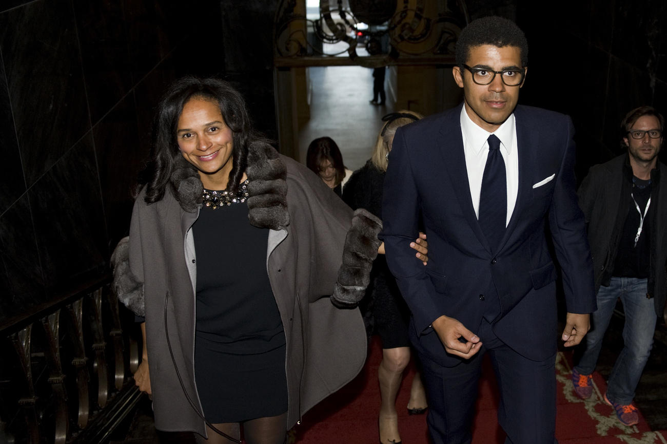 Isabel Dos Santos y su esposo, Sindika Dokolo.