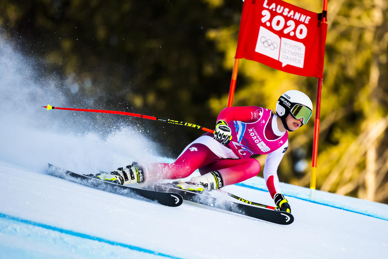 Gold medal Amelie Klopfenstein from Switzerland