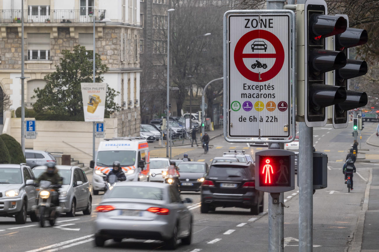 Geneva traffic restrictions