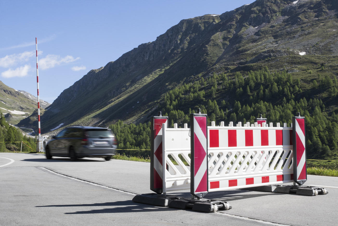 Swiss border crossing