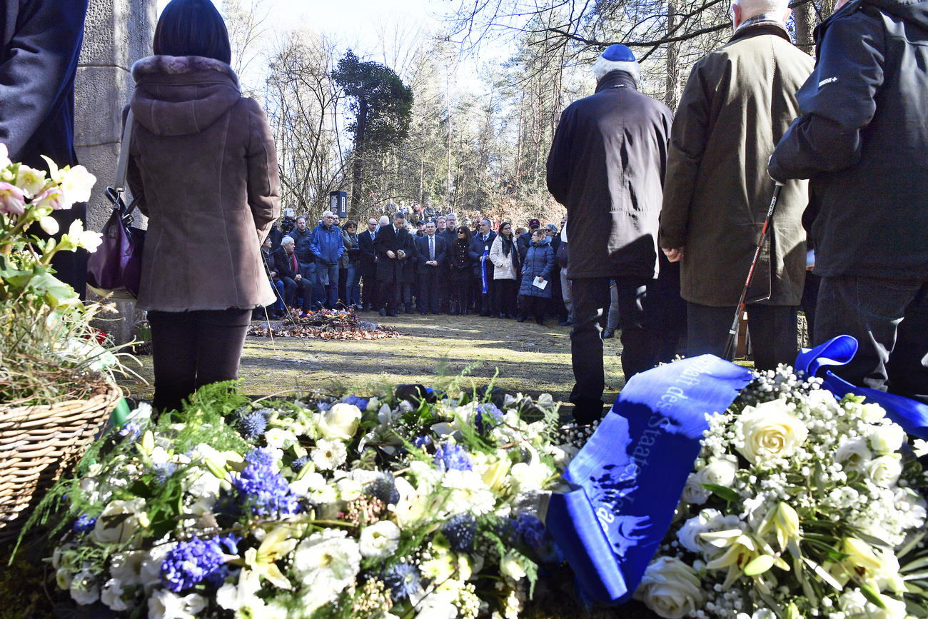 Mourners in Würenlingen