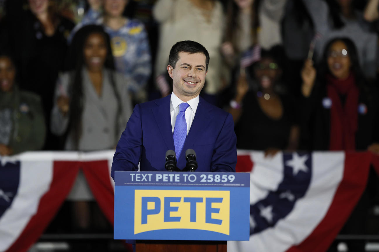 Pete Buttigieg, ex sindaco di una cittadina dell Indiana.
