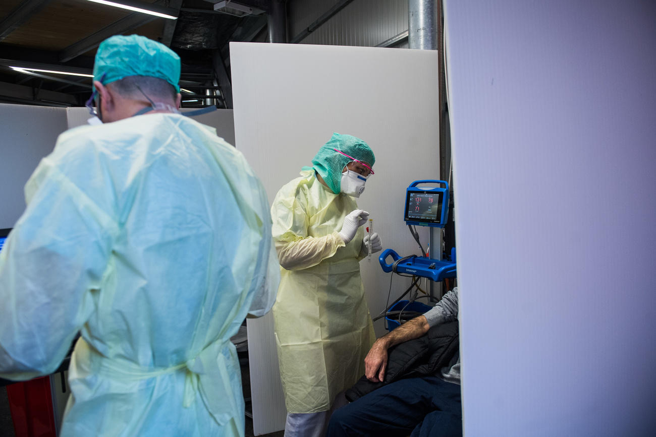 Doctors in masks