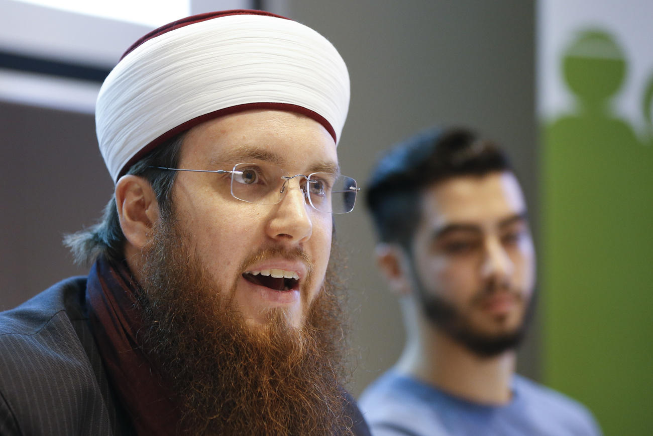 Nicolas Blancho with Naim Cherni,