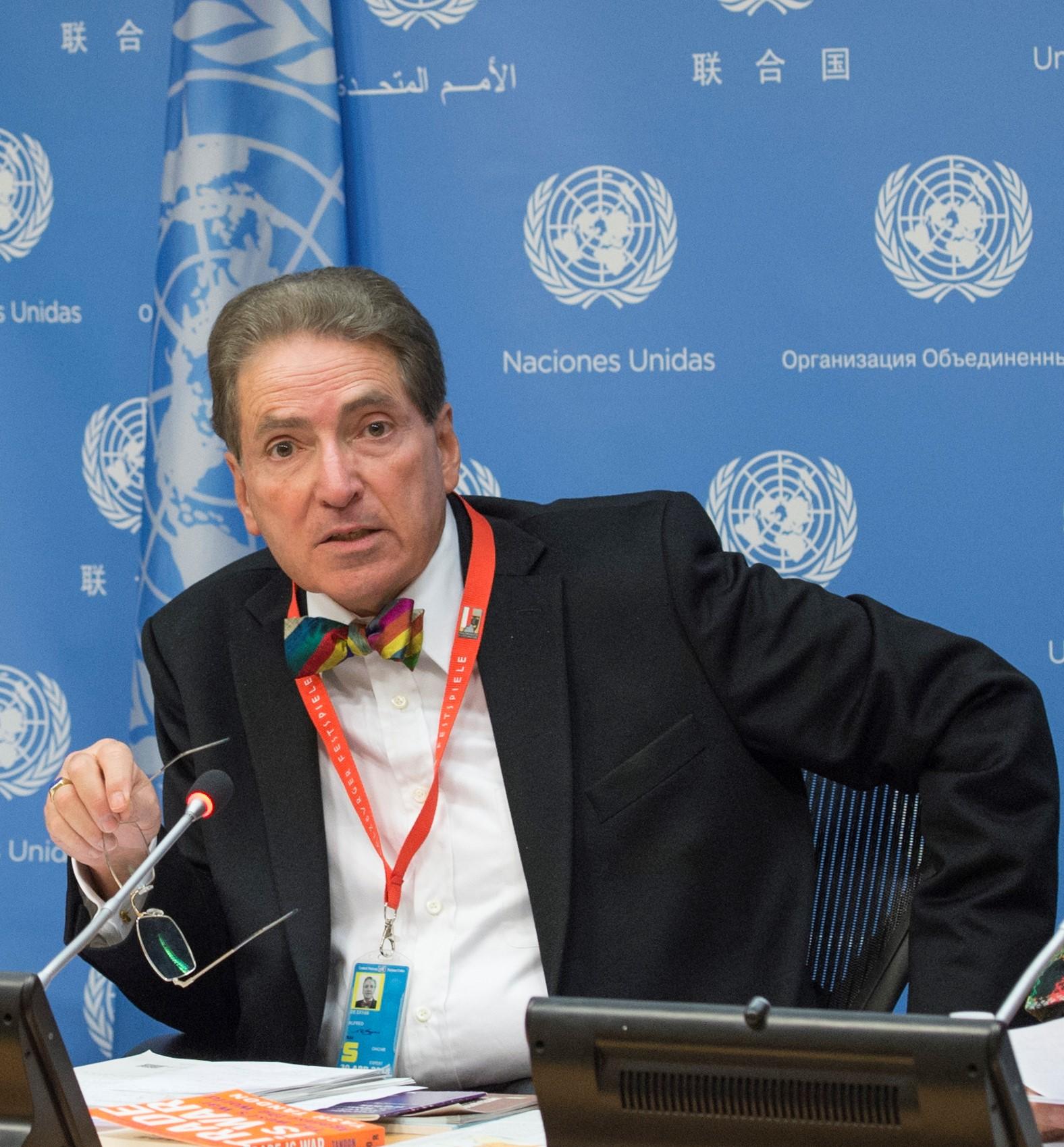 Alfred Maurice de Zayas, exrelator especial de la ONU