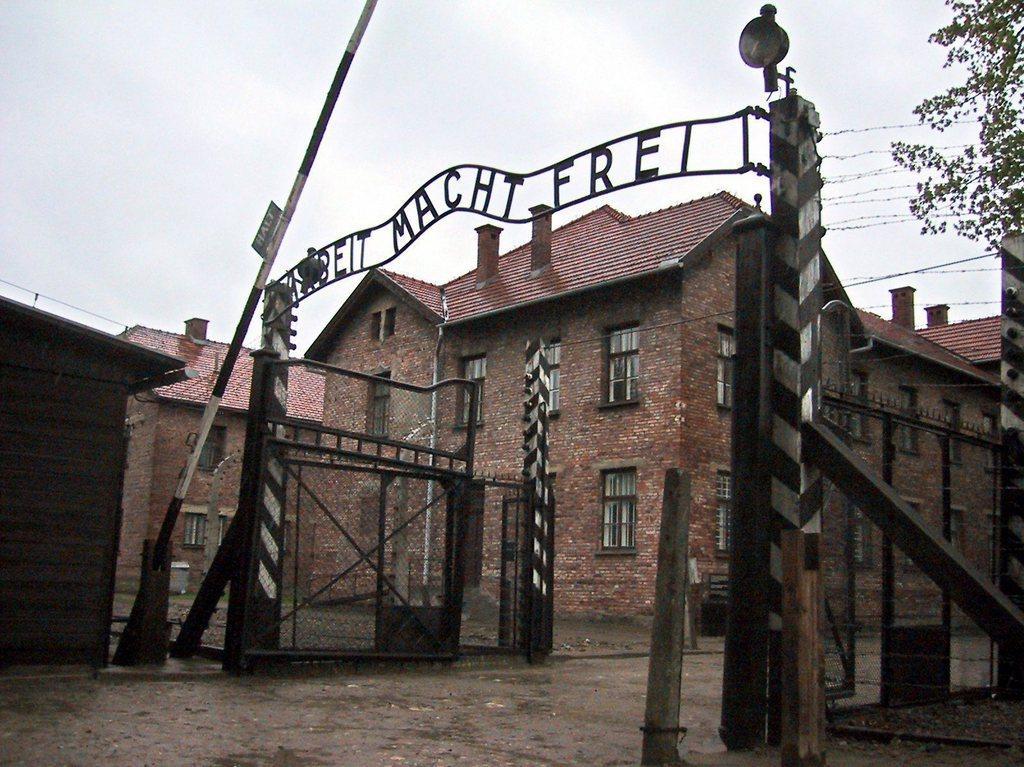 Entrance to Auschwitz