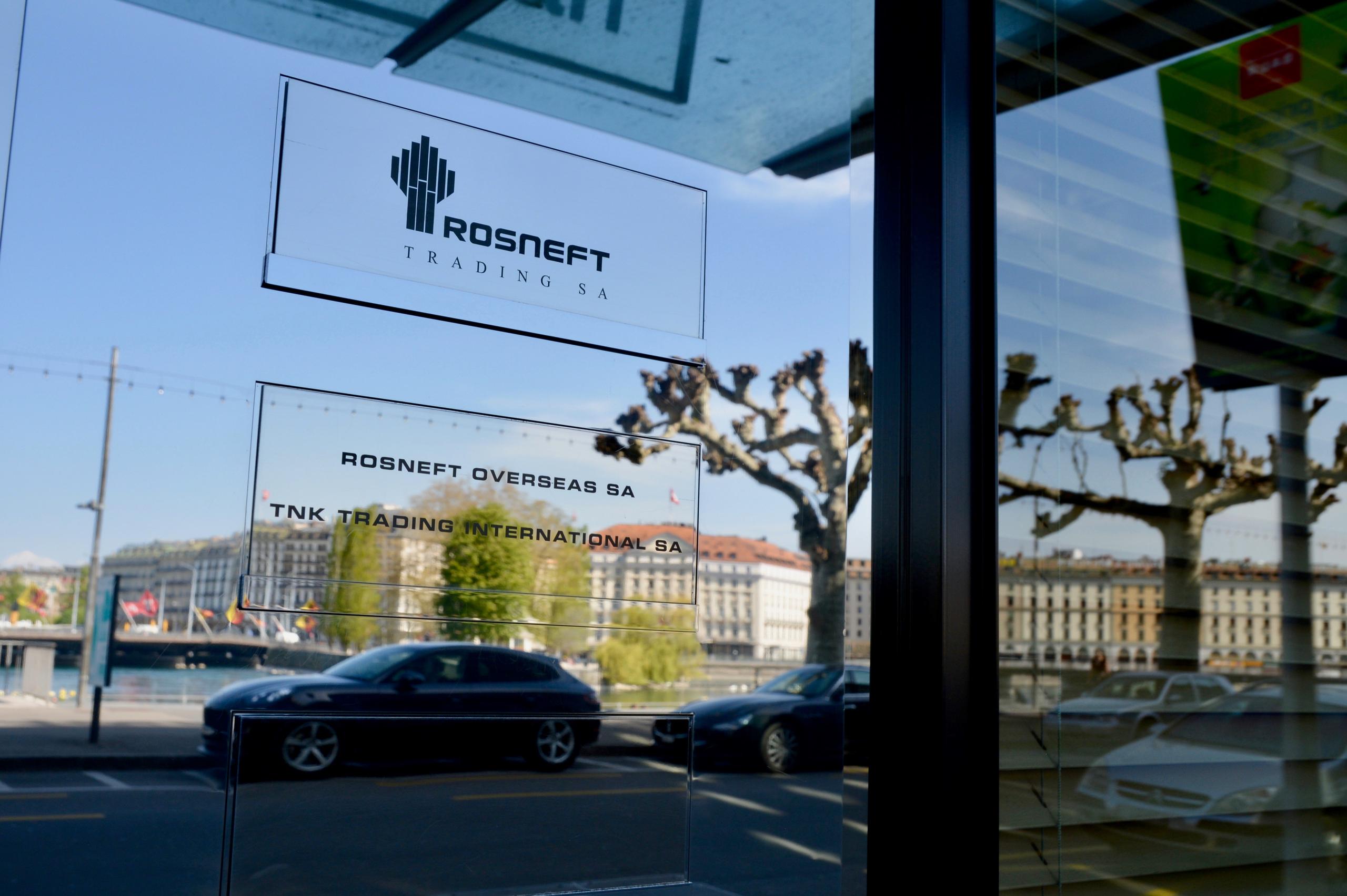 View of Rosneft office window