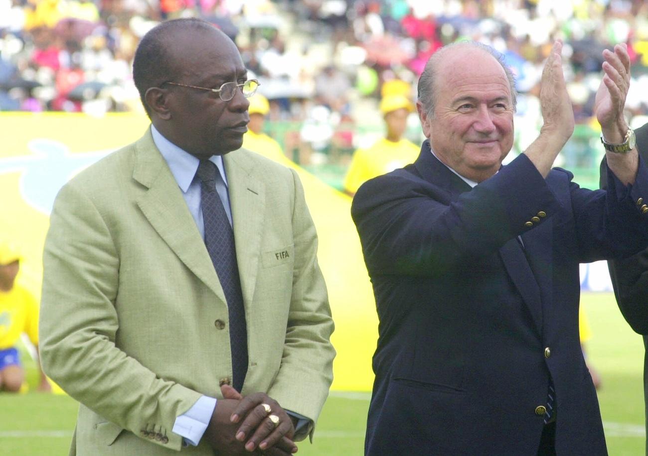 Jack Warner and Sepp Blatter