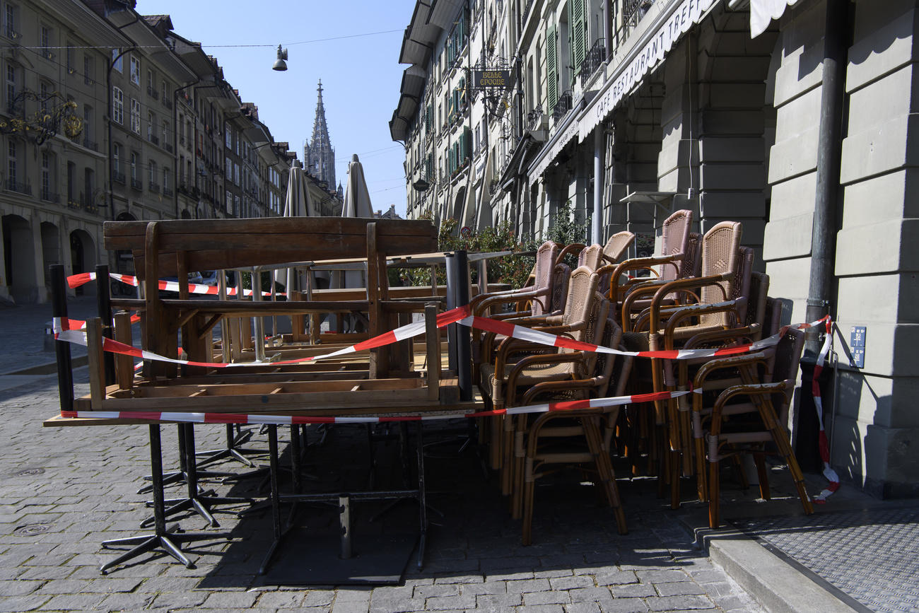 closed restaurant in Bern