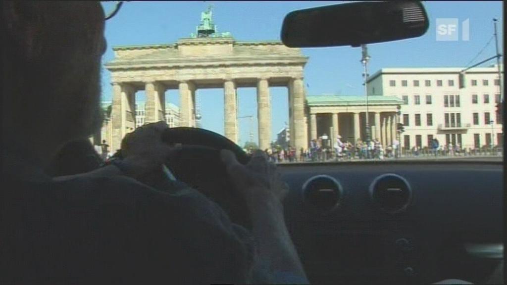 The Brandenburg Gate in Berlin