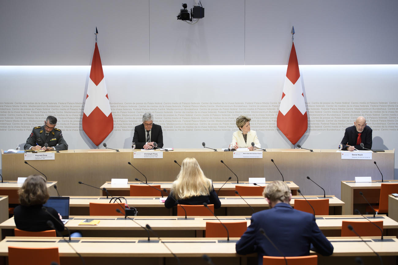 Government press conference