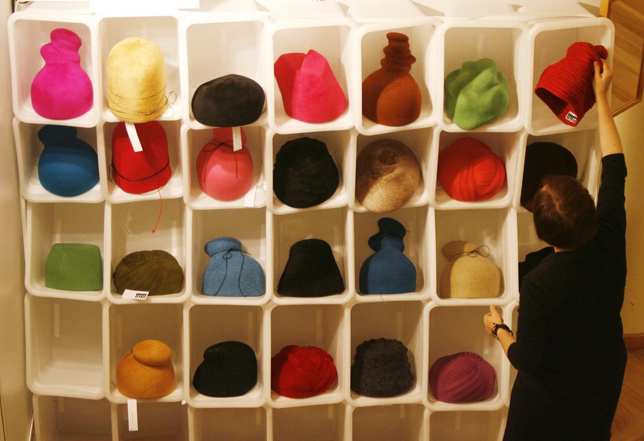 Collection of hats