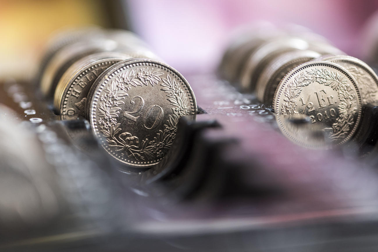 small Swiss coins