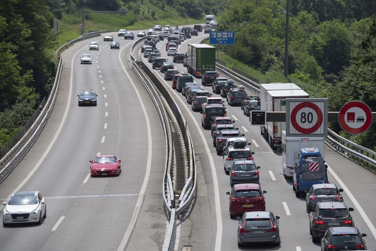 Traffico in autostrada