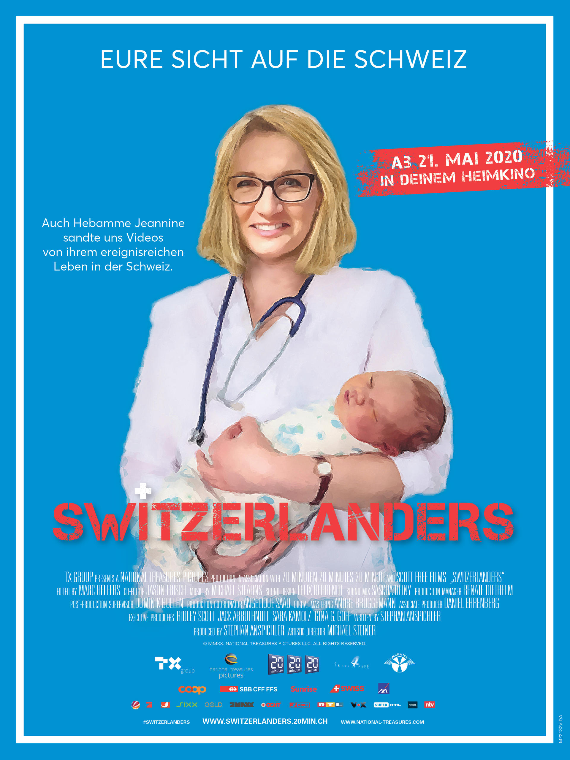 Poster for movie Switzerlanders