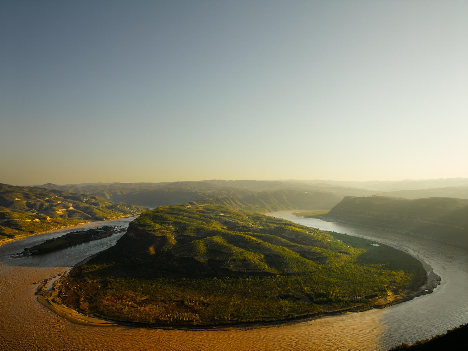 The Yellow River, China.