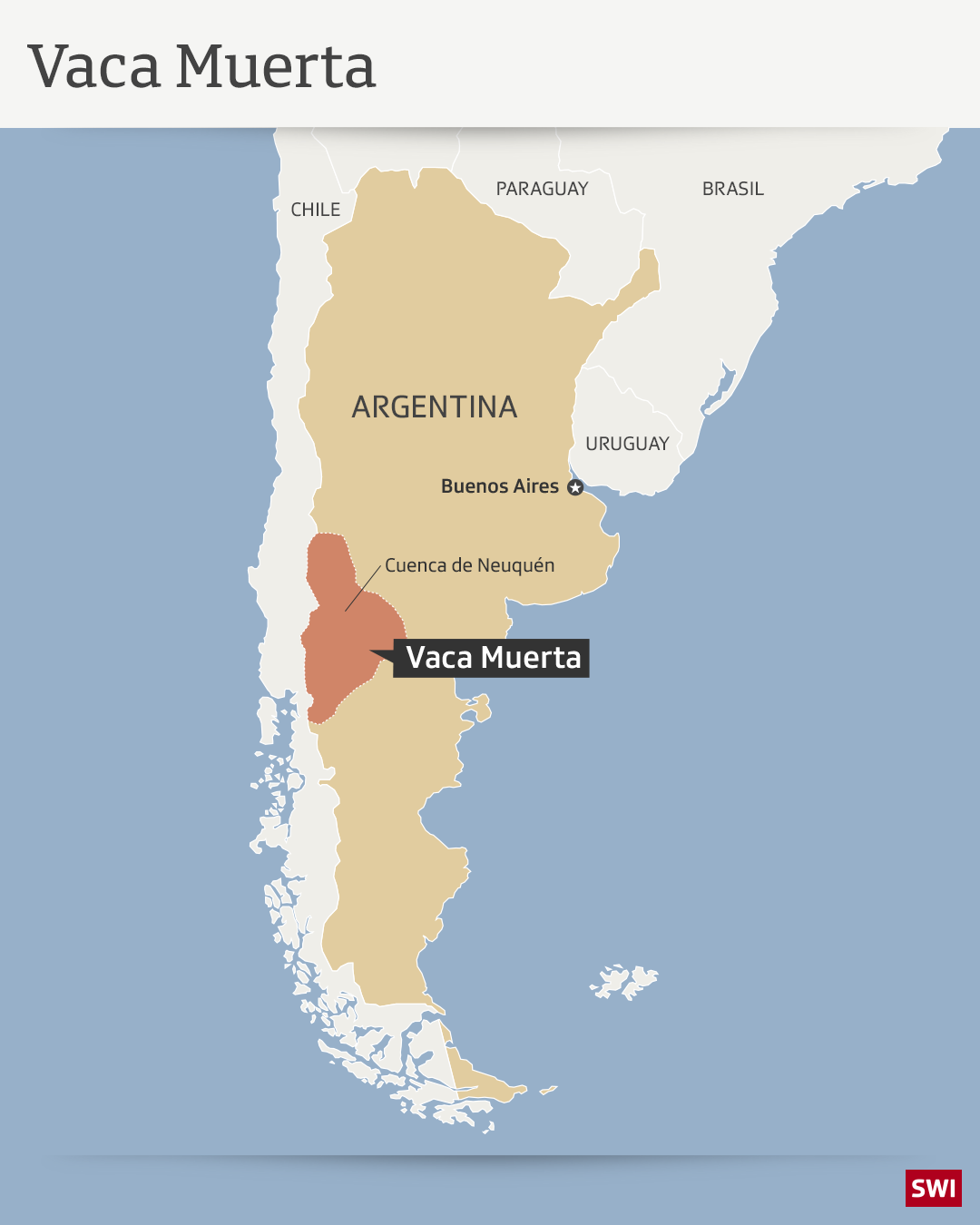 Mapa de Argentina