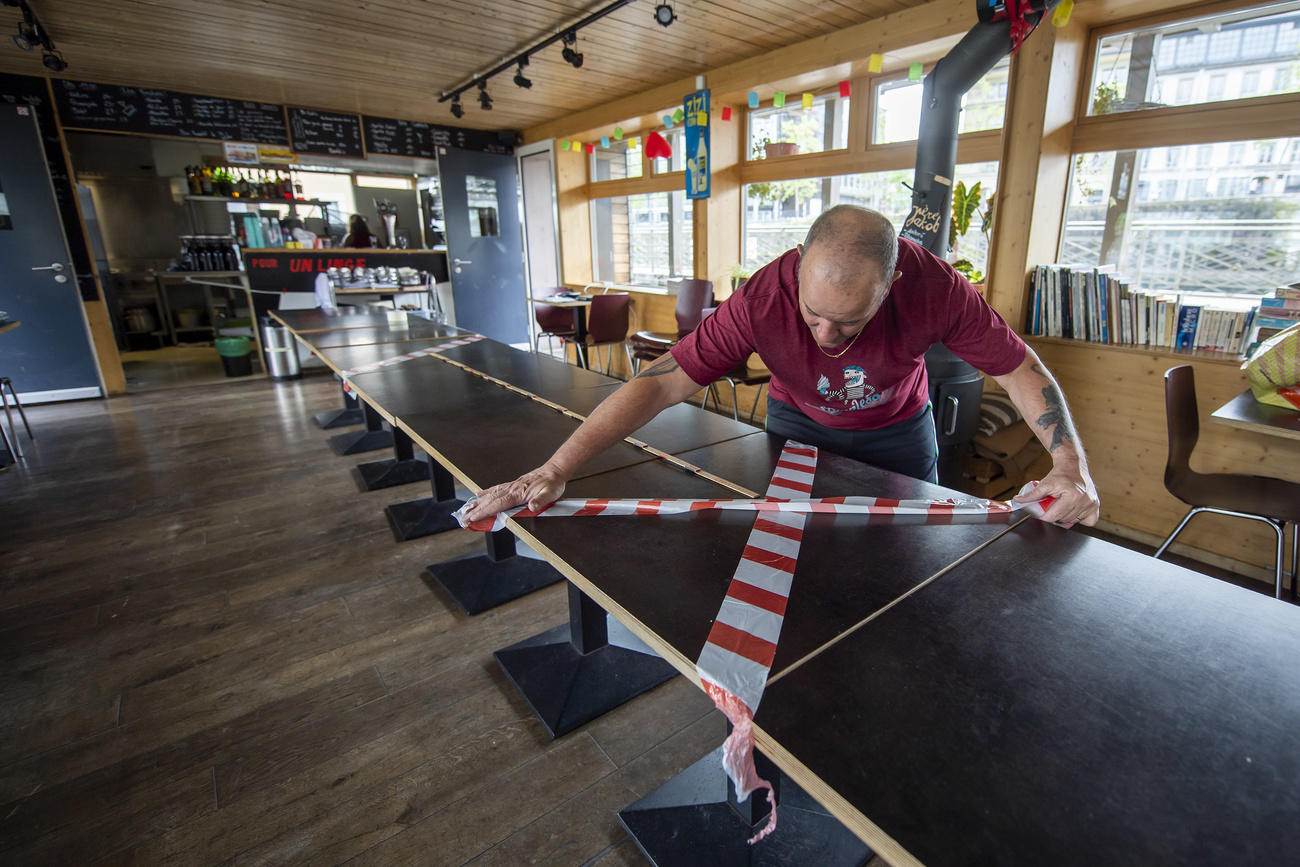 Measuring spaces in a restaurant