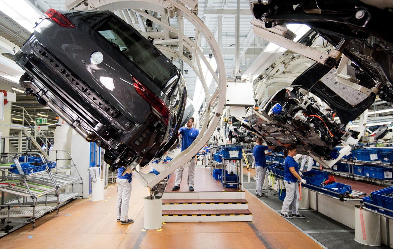 Lo stabilimento della Volkswagen a Wolfsburg