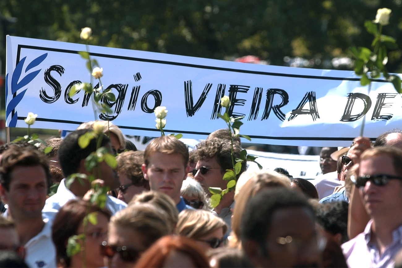 Enterrement de Sergio
