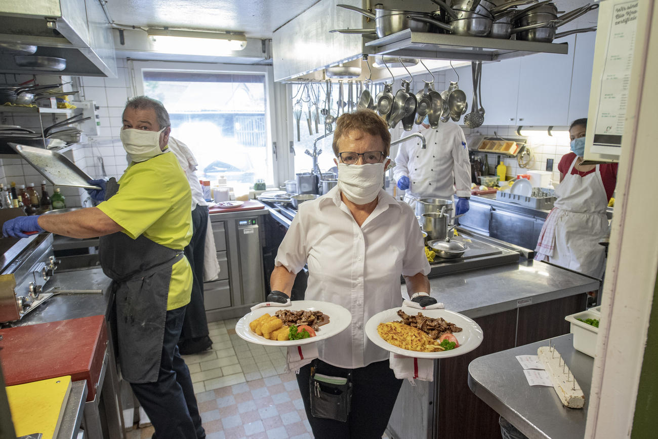 Restaurant kitchen