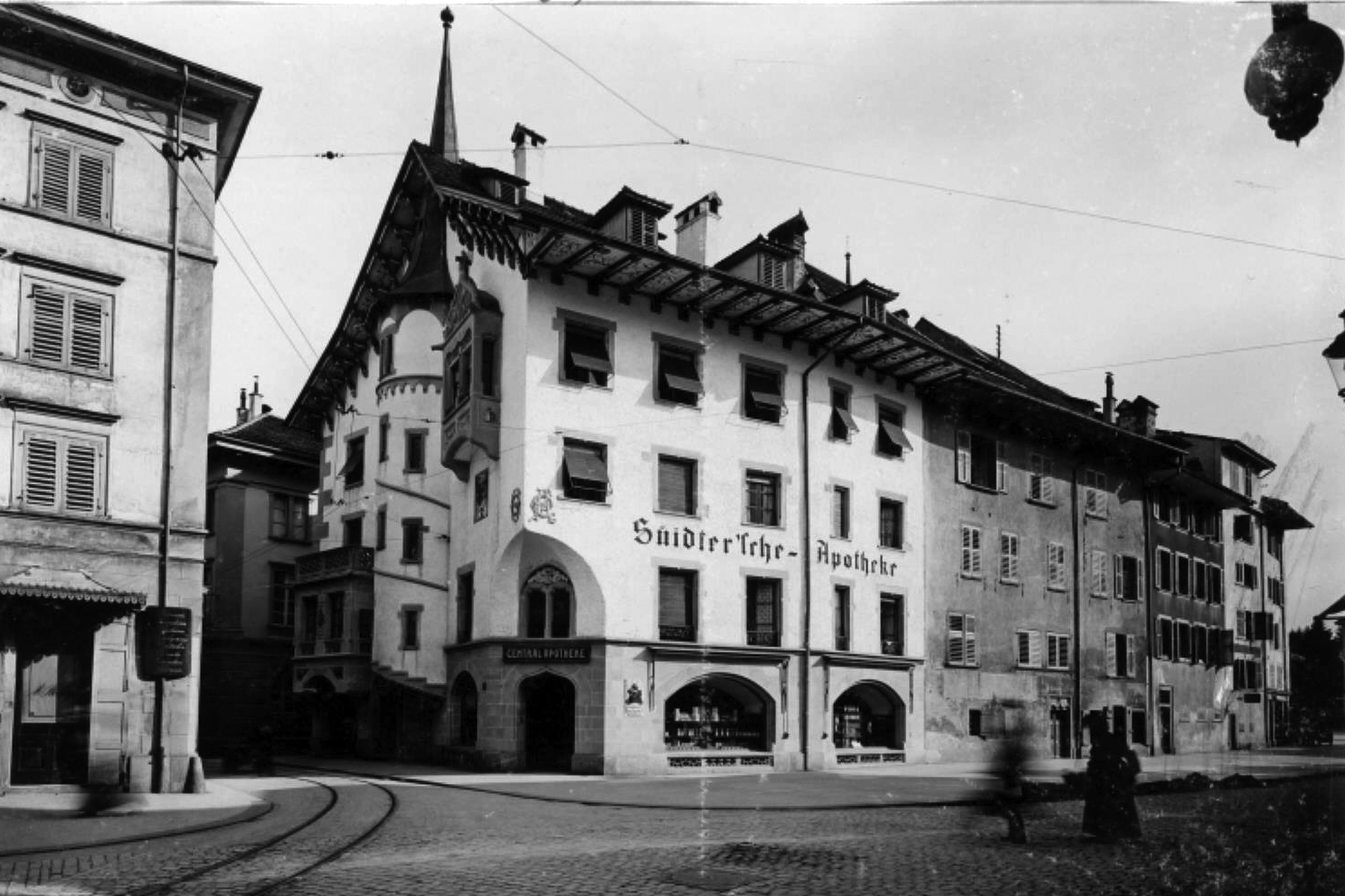 Foto antica di un edificio