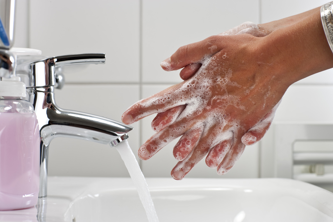 hand washing