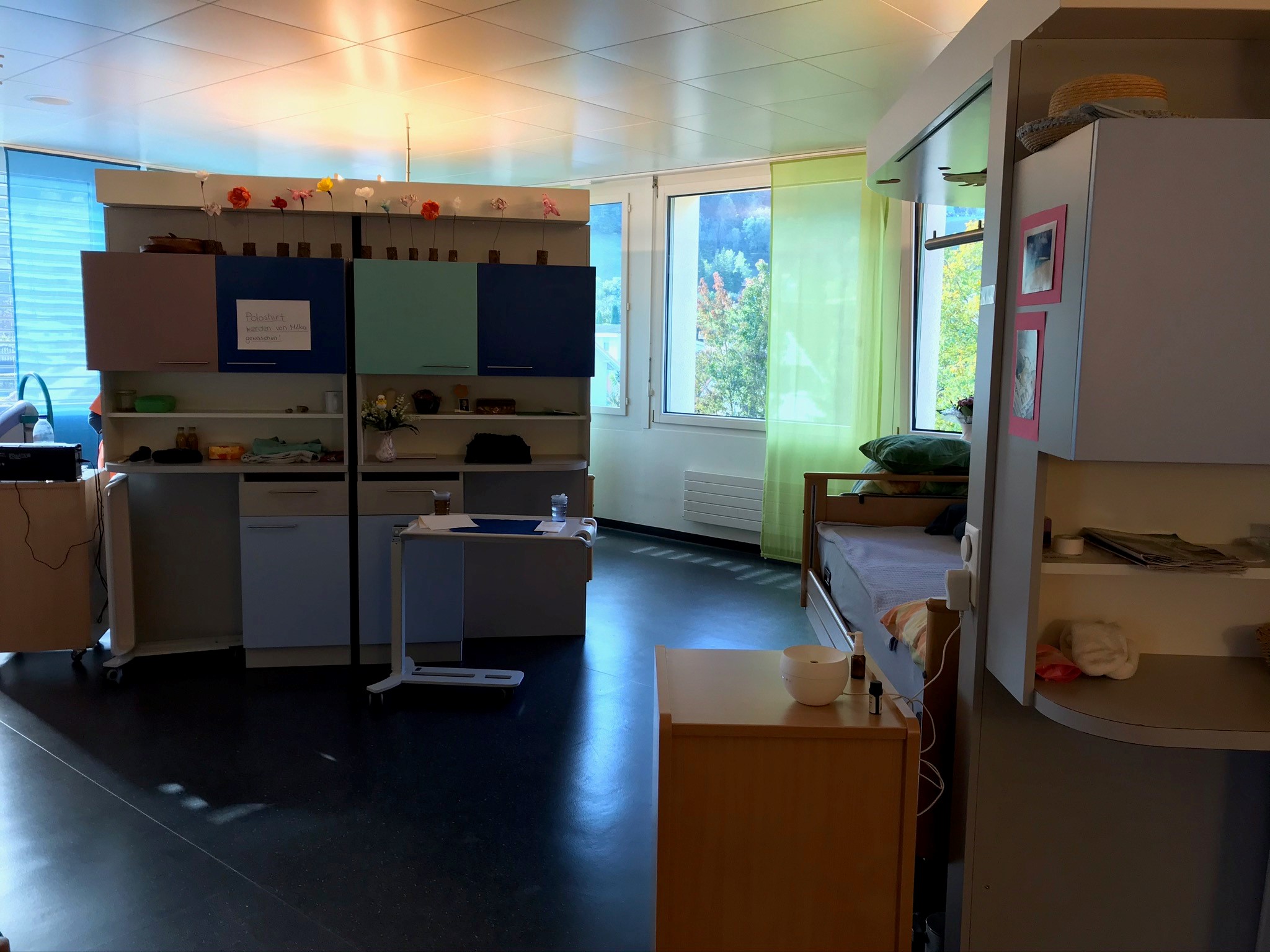 マックスさんが暮らしていた共同部屋