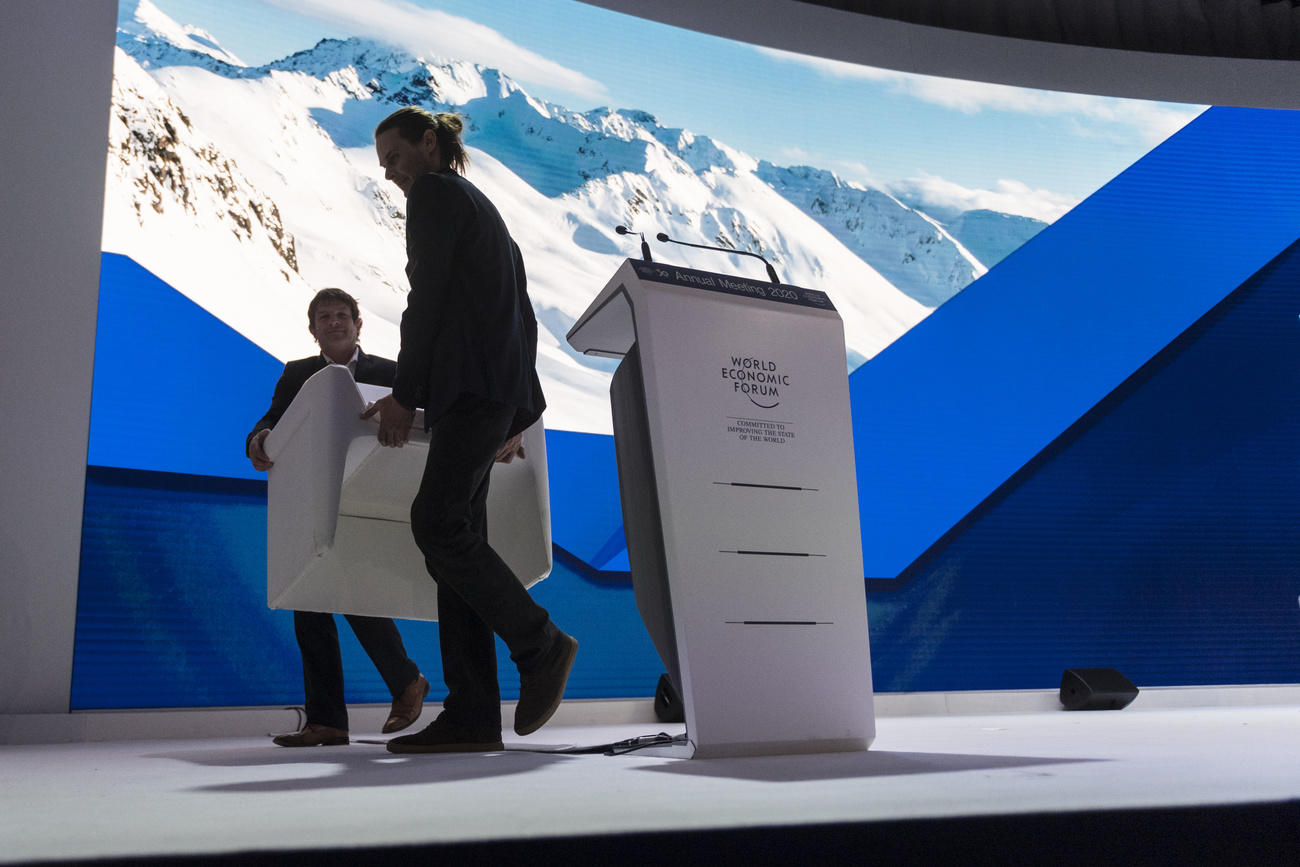 WEF stage being cleared