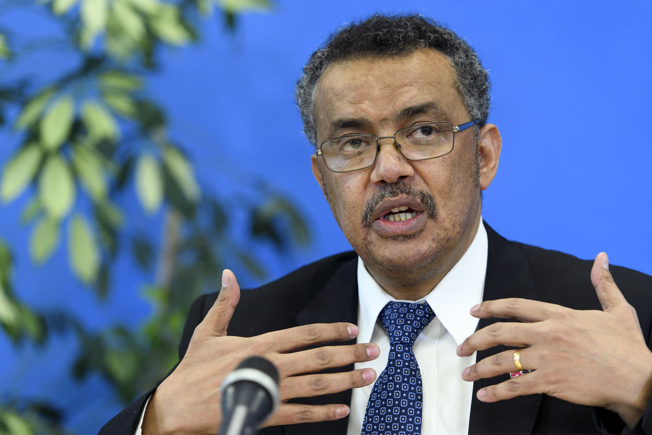 Il direttore generale dell Oms, Tedros Adhanom Ghebreyesus